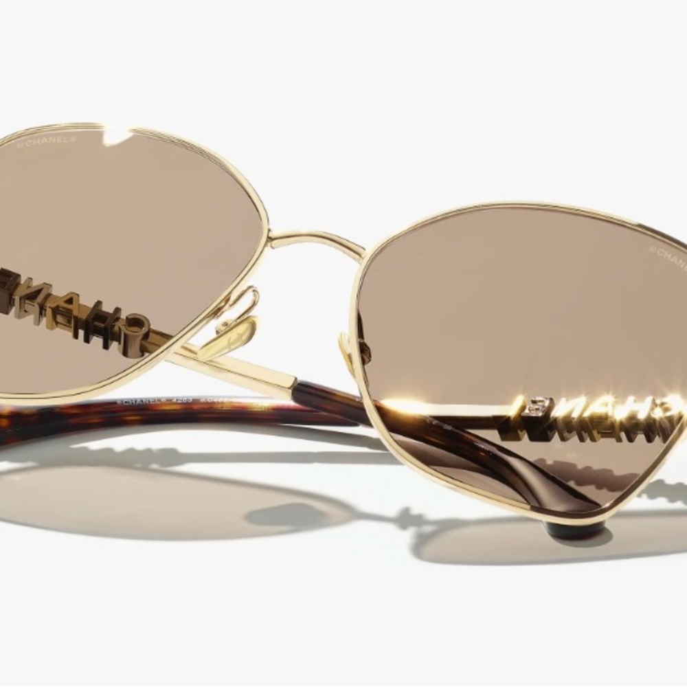 Chanel butterfly sunglasses